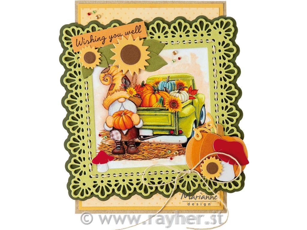 Šablona MD Craftable: Kvadrat z obrobo