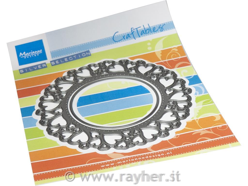 Fustella MD Craftable: Cuori in cerchio