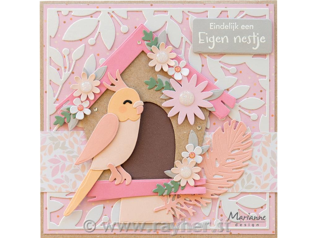 Šablona MD Craftable: Ozadje iz vejic