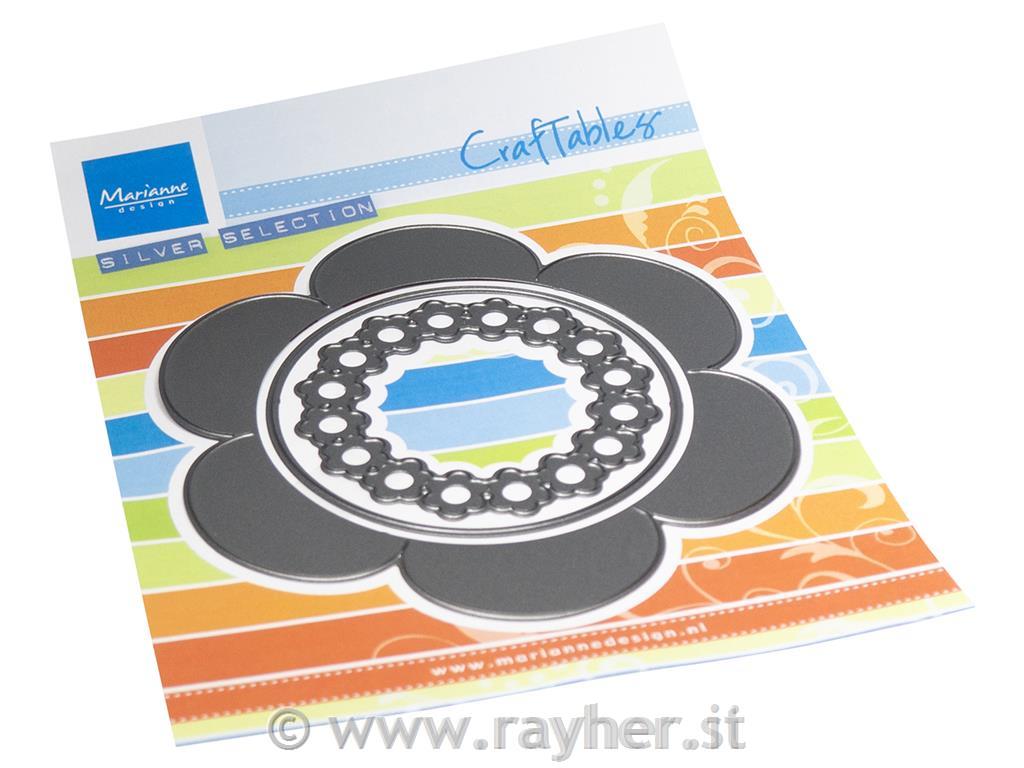 Fustella MD Craftable: Fiore per shakercard