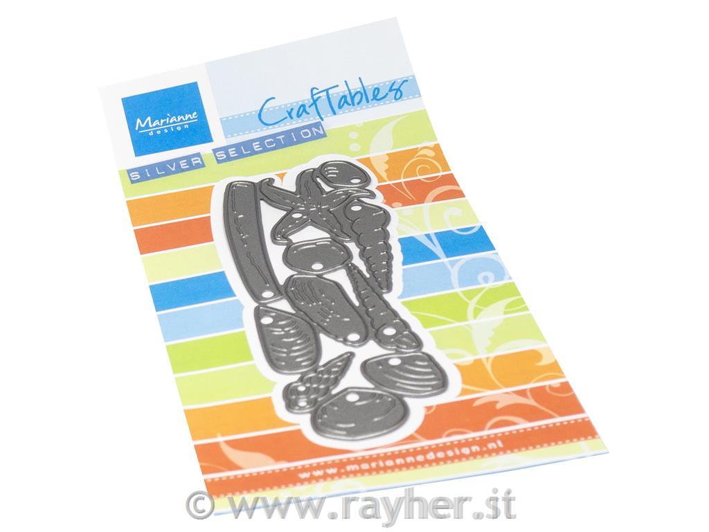 Šablona MD Craftable: Školjke