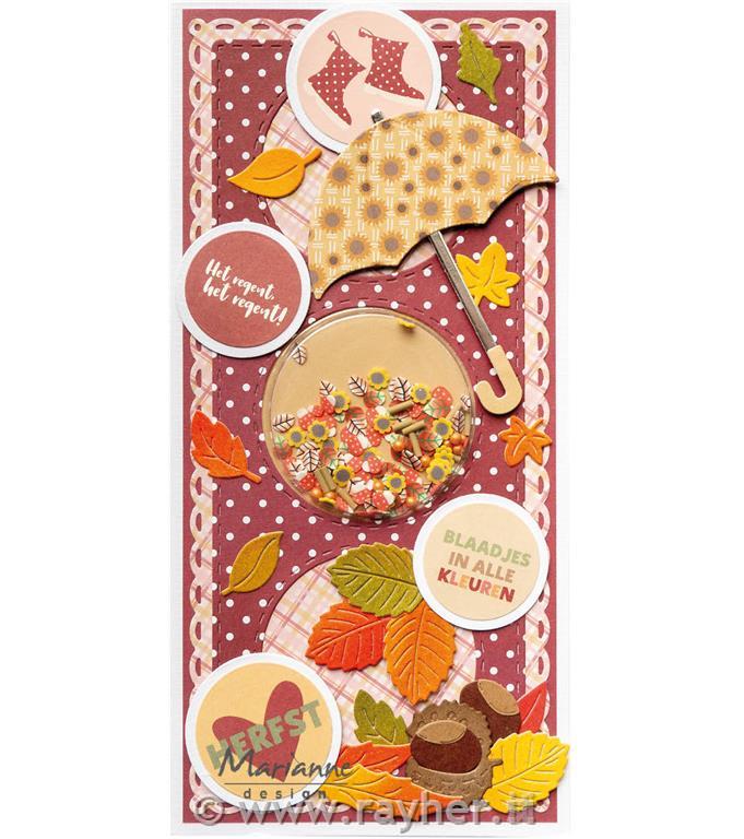 Fustella MD Craftable:Ghiande e Castagne