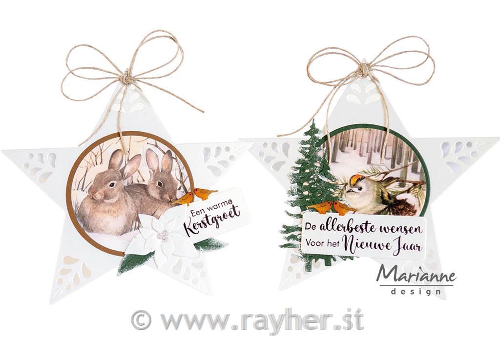 Šablona MD Craftable: Zvezda, prepognjena