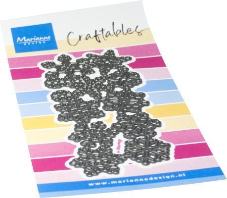 Šablona MD Craftable: Snežinke