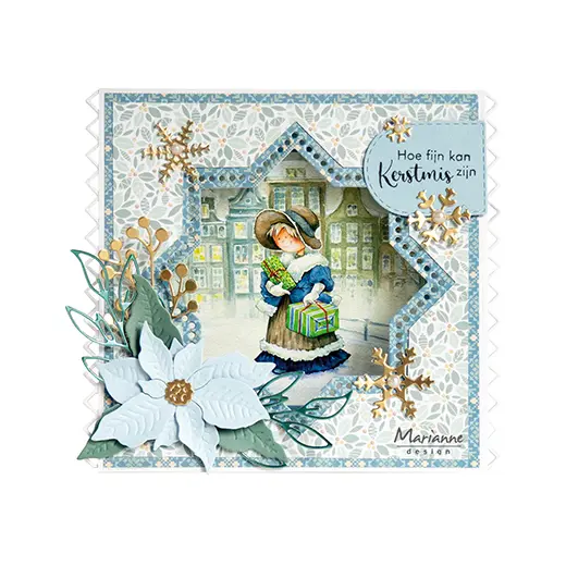 Šablona MD Craftable: Snežinke