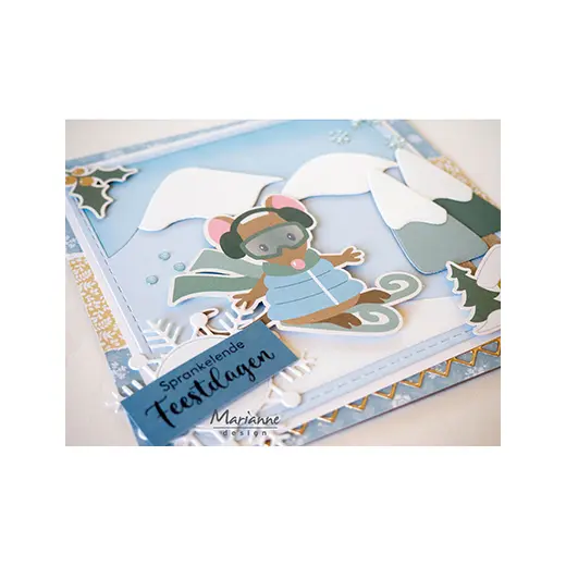 Šablona MD Craftable: Snežinke