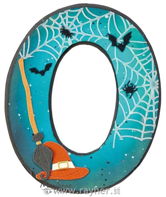 Šablona MD Craftable: Šablona za luknjanje XL - noč čarovnic