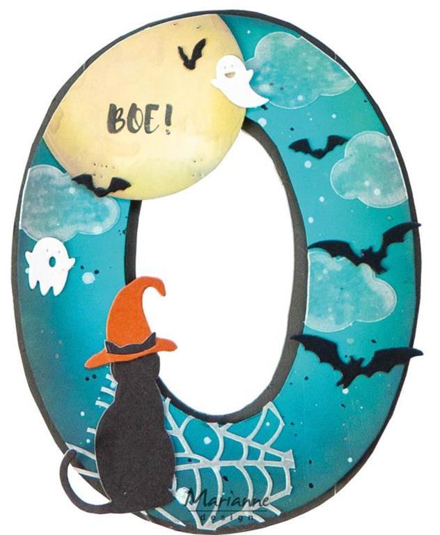 Šablona MD Craftable: Šablona za luknjanje XL - noč čarovnic