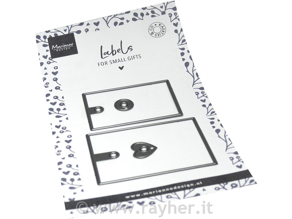 Šablona MD Craftable: Darilne etikete