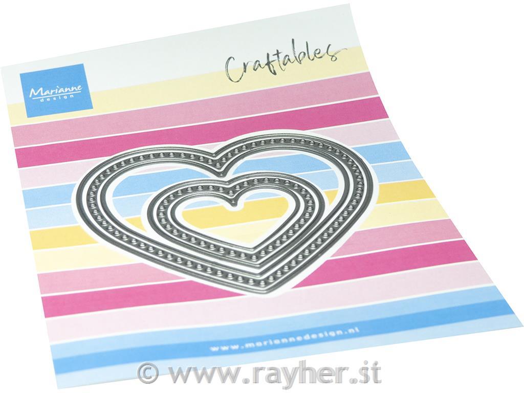 Fustella MD Craftables: Cuori Aperti
