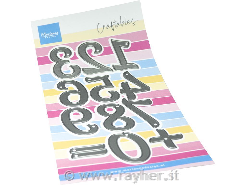 Fustella MD Craftables: Numeri XL