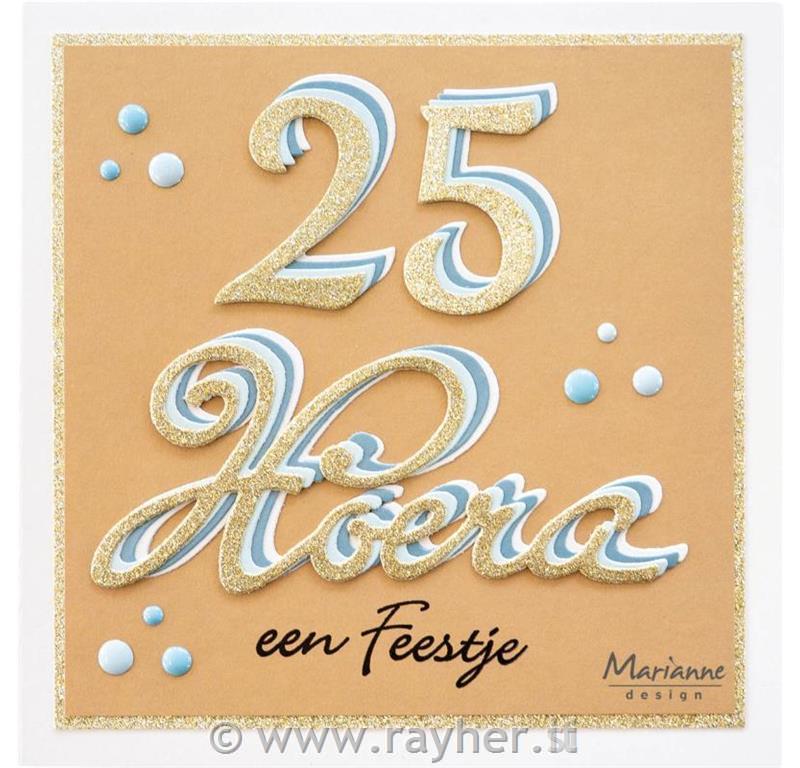 Fustella MD Craftables: Numeri XL