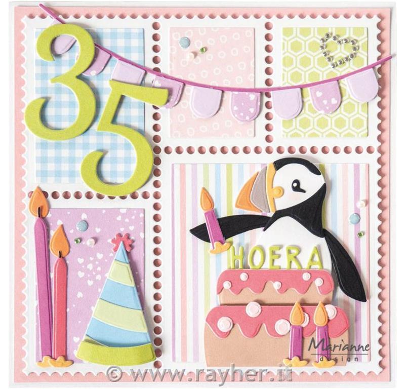 Fustella MD Craftables: Numeri XL