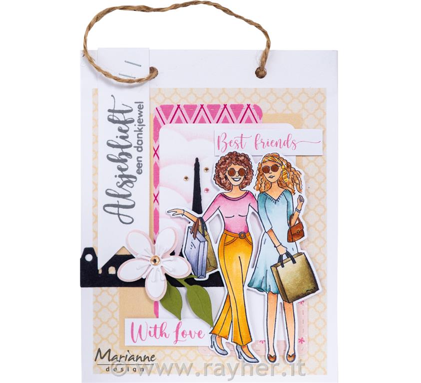 Timbro e fustella MD: Gli amici