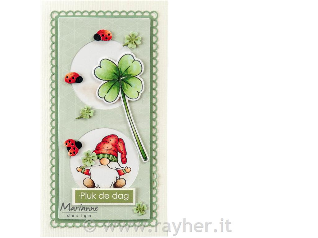 Štampiljke in rezalne šablone: Srečni škrat