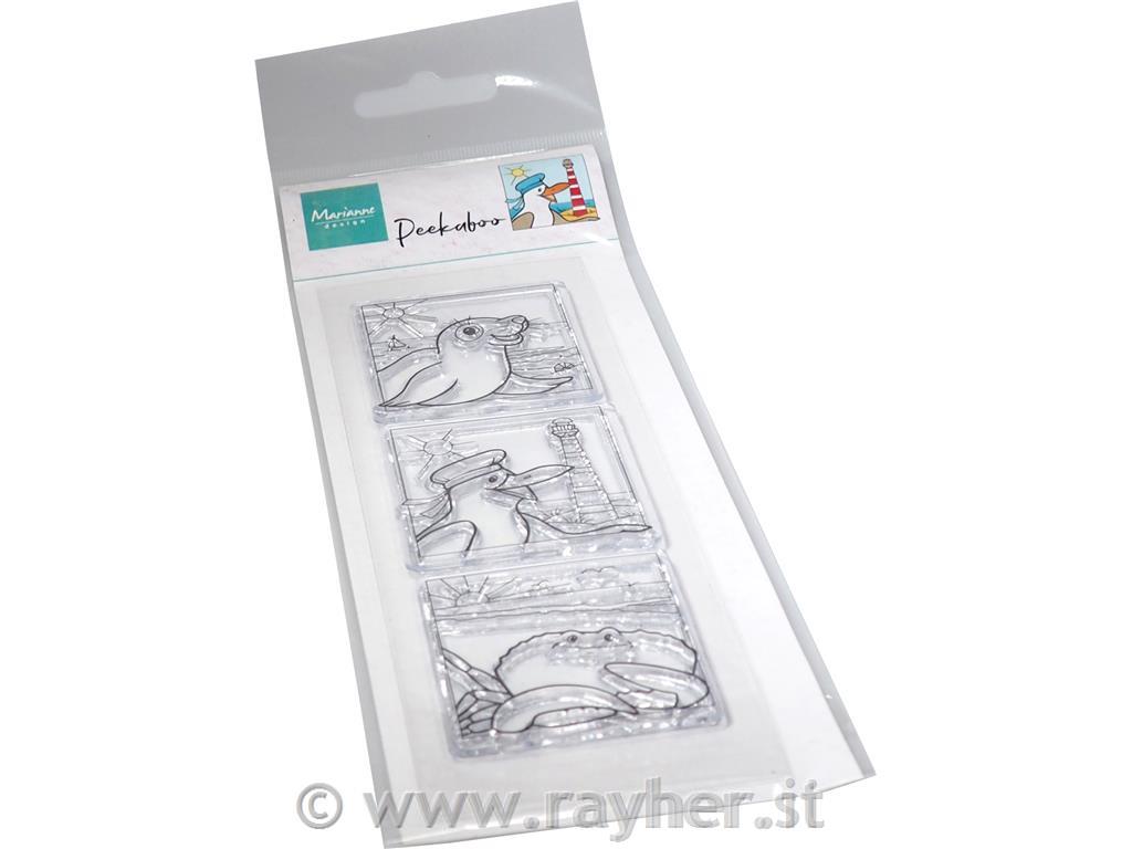 Timbro MD: Animali lungo la costa