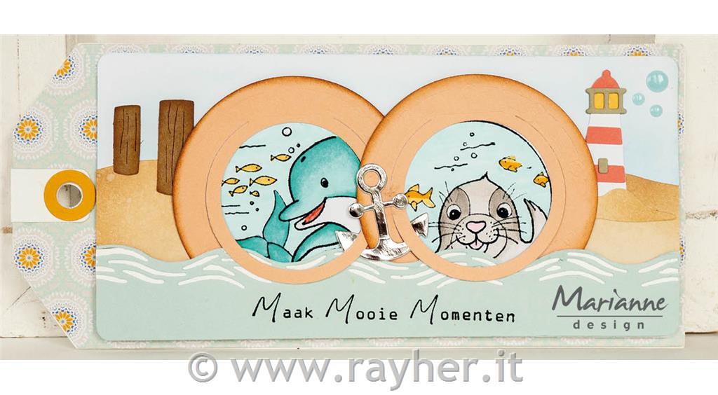 Clear Stamp: Animals in the ocean