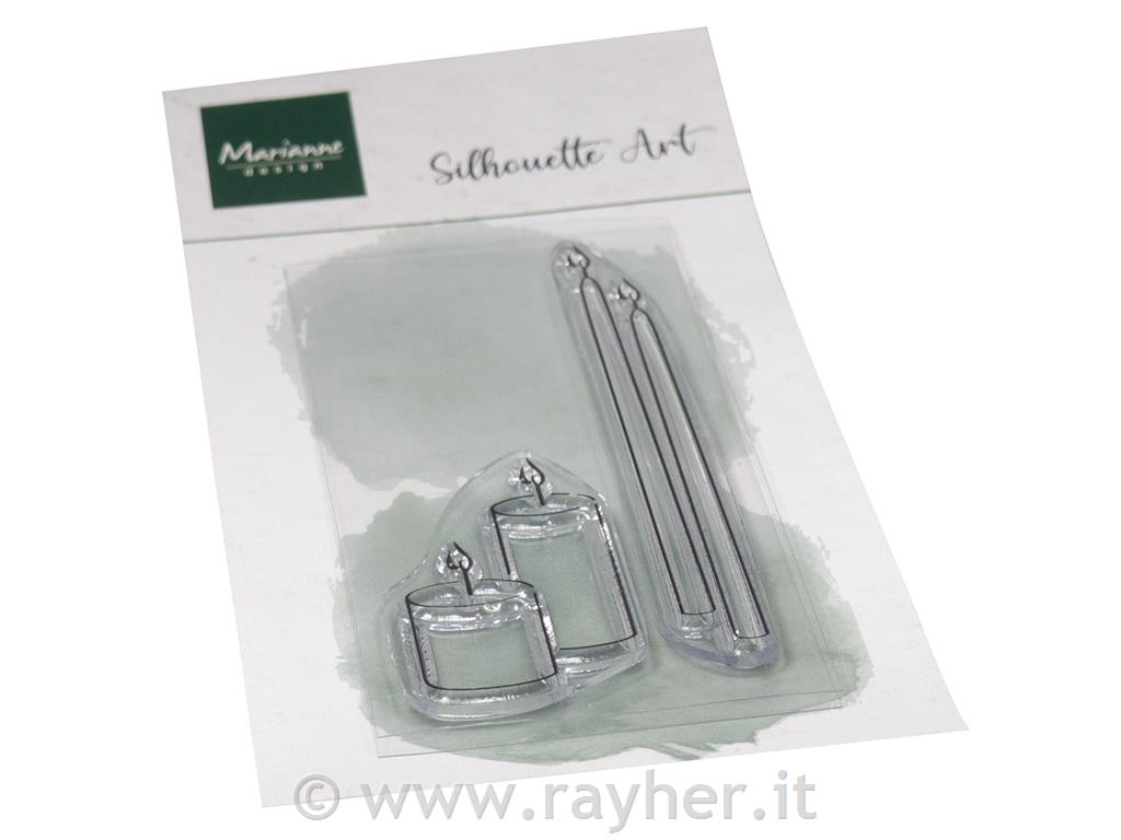 Clear Stamp: Candles