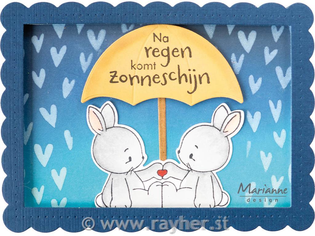 Timbro e fustelle: Amici dei conigli