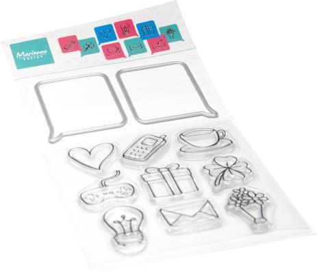 Fustelle e timbri Chat bubbl