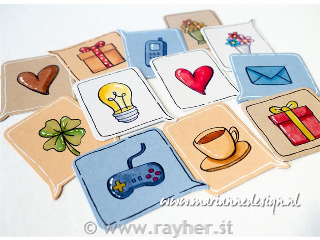 Fustelle e timbri Chat bubbl