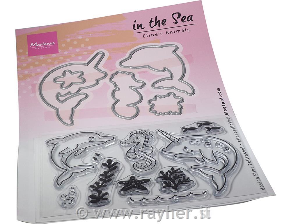 TIMBRO E FUSTELLA MD, NEL MARE