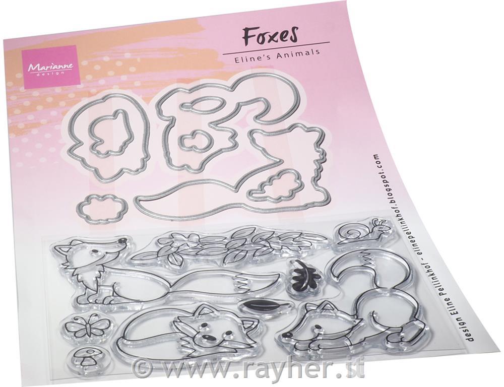 Štampiljka in rezalne šablona MD, Lisice