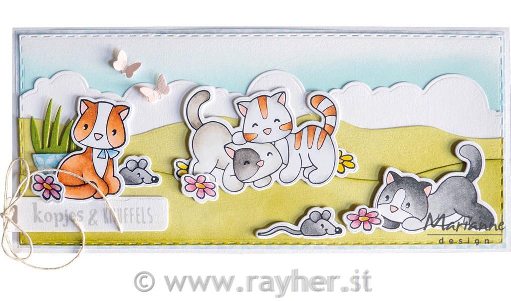 Štampiljka in rezalne šablona MD, Mucke