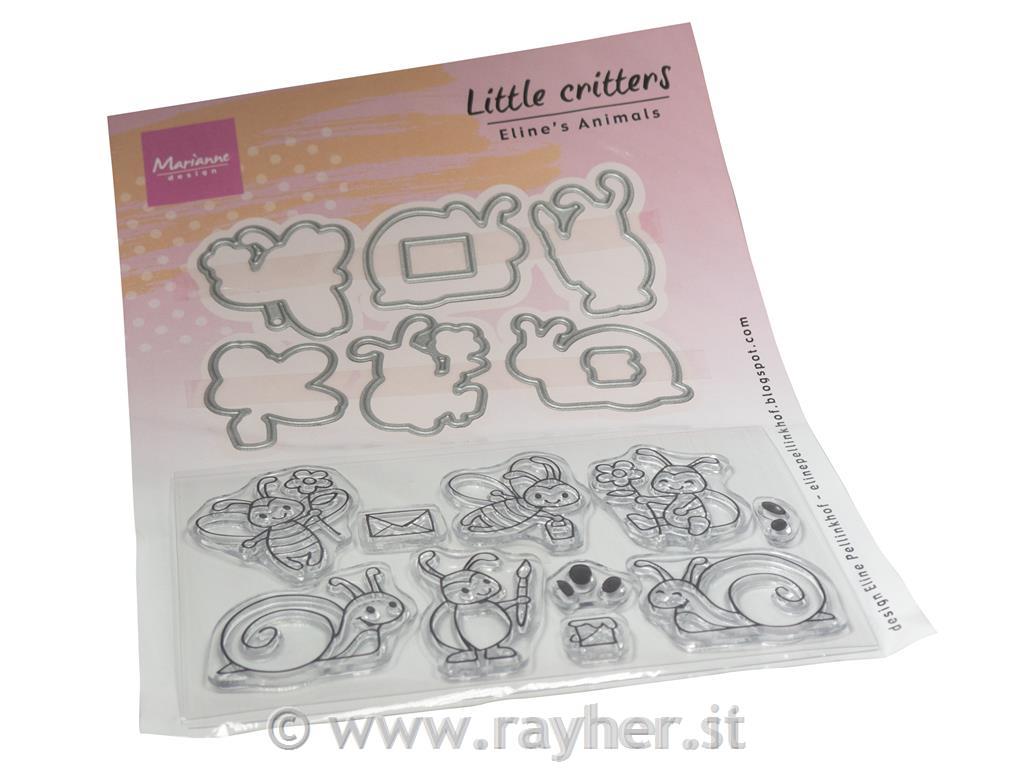 CLEAR STAMP & DIE - Little Critters