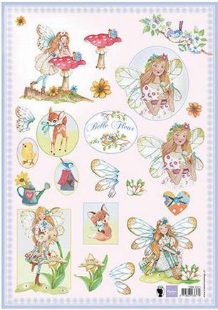 CARTA A4, BELLE FLEUR 1