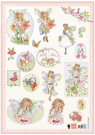 LIST S SLIČICAMI, BELLE FLEUR 2