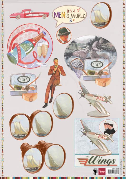 IMMAGINI DECOUPAGE, MONDO DEI UOMINI 221 X29,7 cm