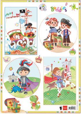 LIST S SLIČICAMI, ZA FANTE