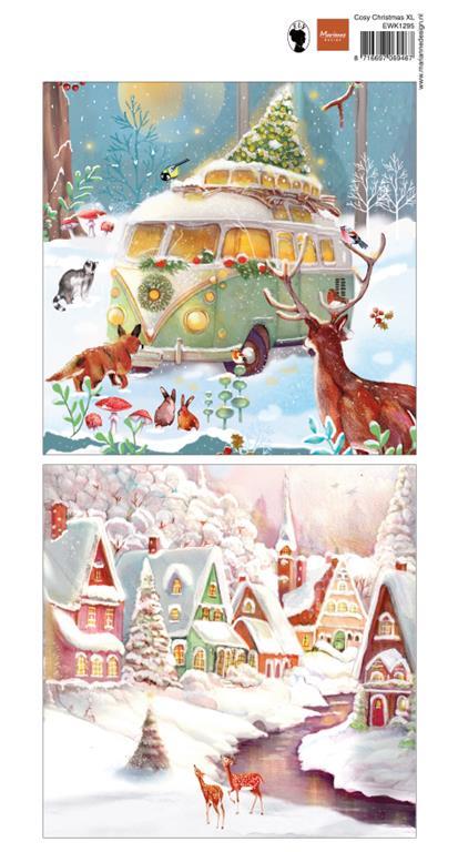 List s sličicami: Cosy Christmas