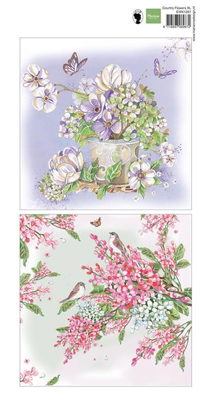 Immagini Decoupage: Country Flowers