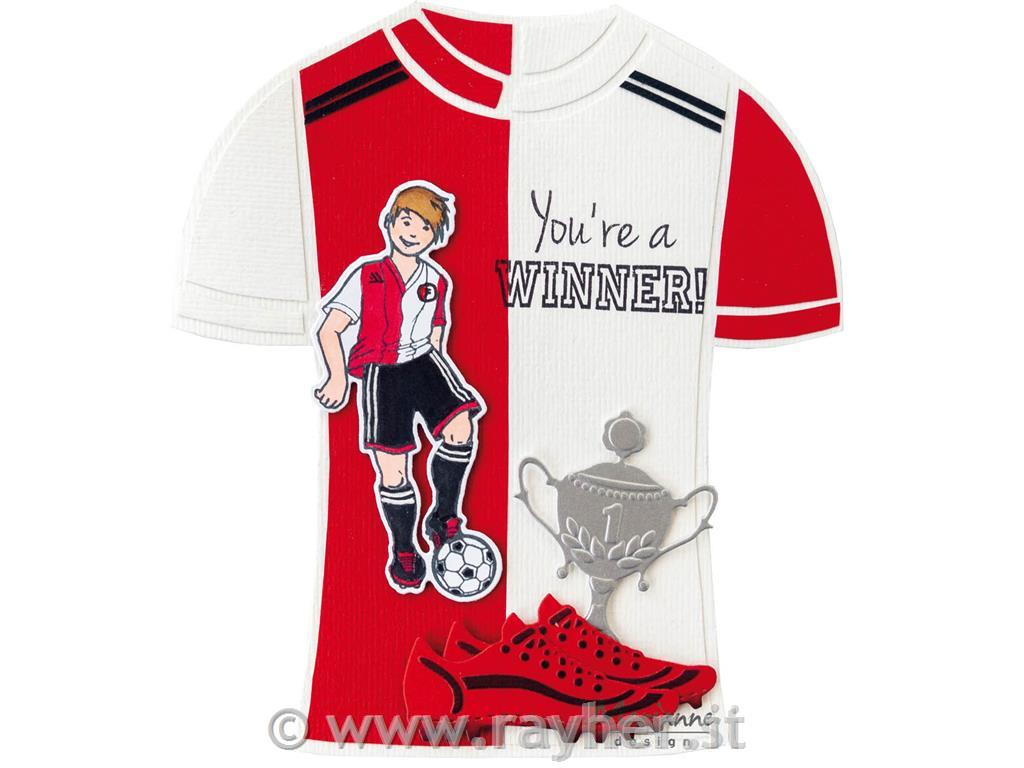 Timbro e fustella MD:Giocatore di calcio