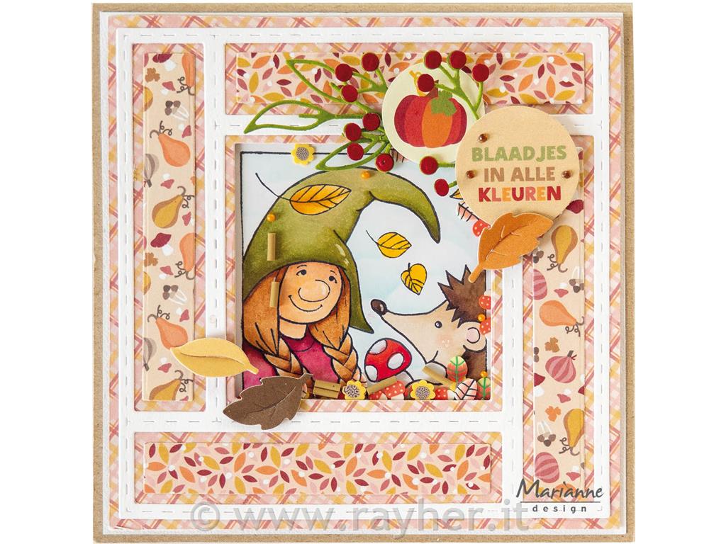 Timbro MD: Gnomo e riccio