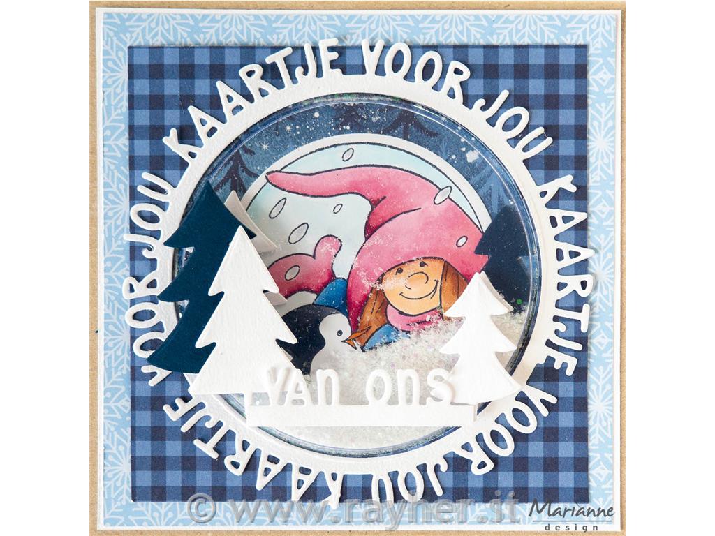 Clear Stamp: Gnome & Penguin