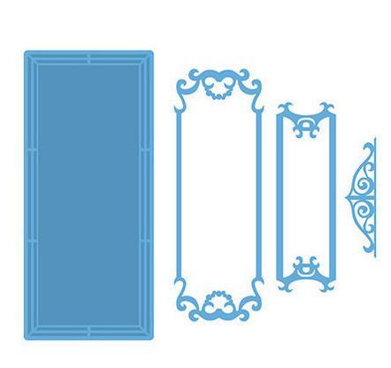 FUSTELLA MD CREATABLES, DECO RETANGOLO&A