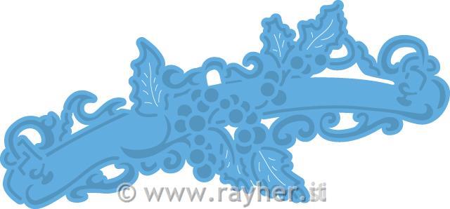 CREATABLE DIE, BORDER WITH LEAFS