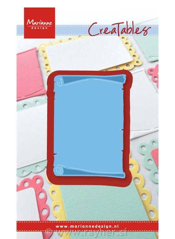 FUSTELLA MD CREATABLE, ROTOLO DI CARTA