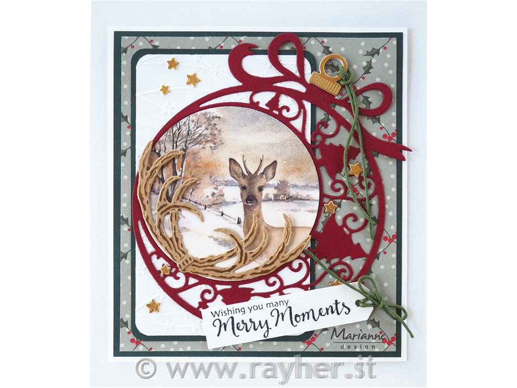 CREATABLE DIE - Christmas ornament (L)