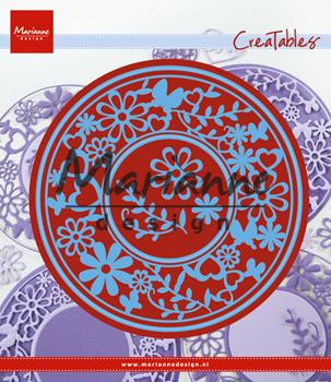 CREATABLE DIE - Flower Frame round