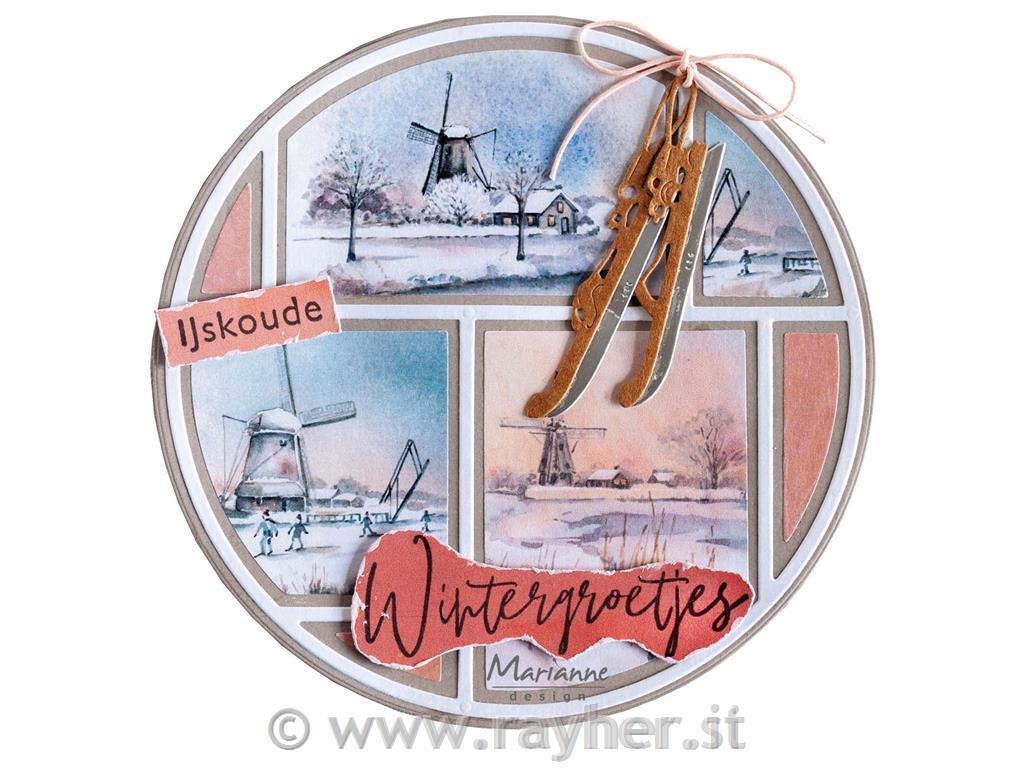 CREATABLE DIE: CIRCLE LAYOUT