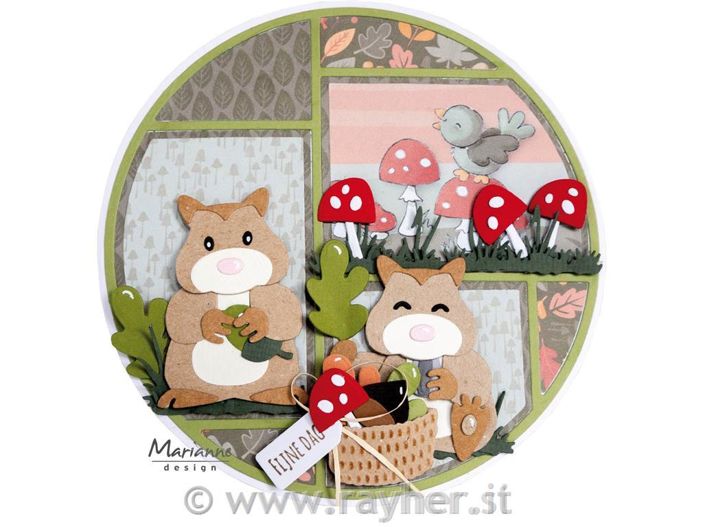 CREATABLE DIE: CIRCLE LAYOUT