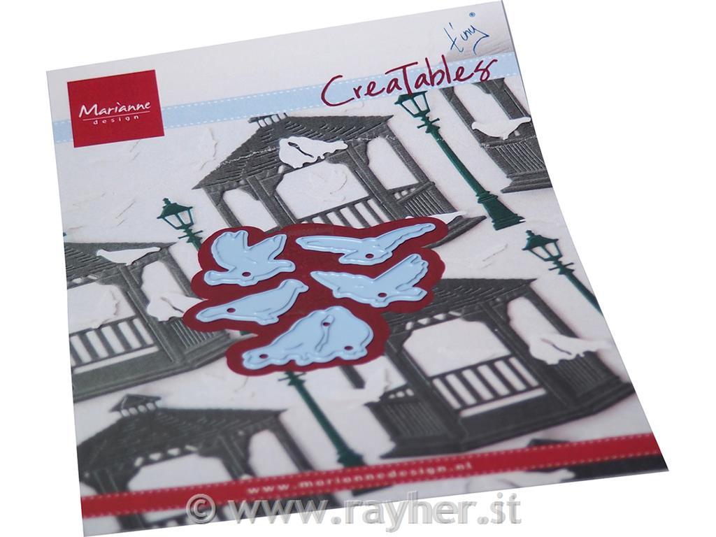 Šablona MD Creatable: Golobi