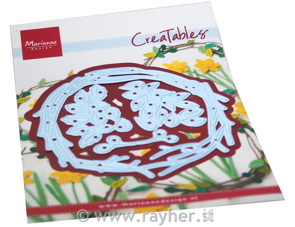 Šablona MD Creatable: Pomladni venček