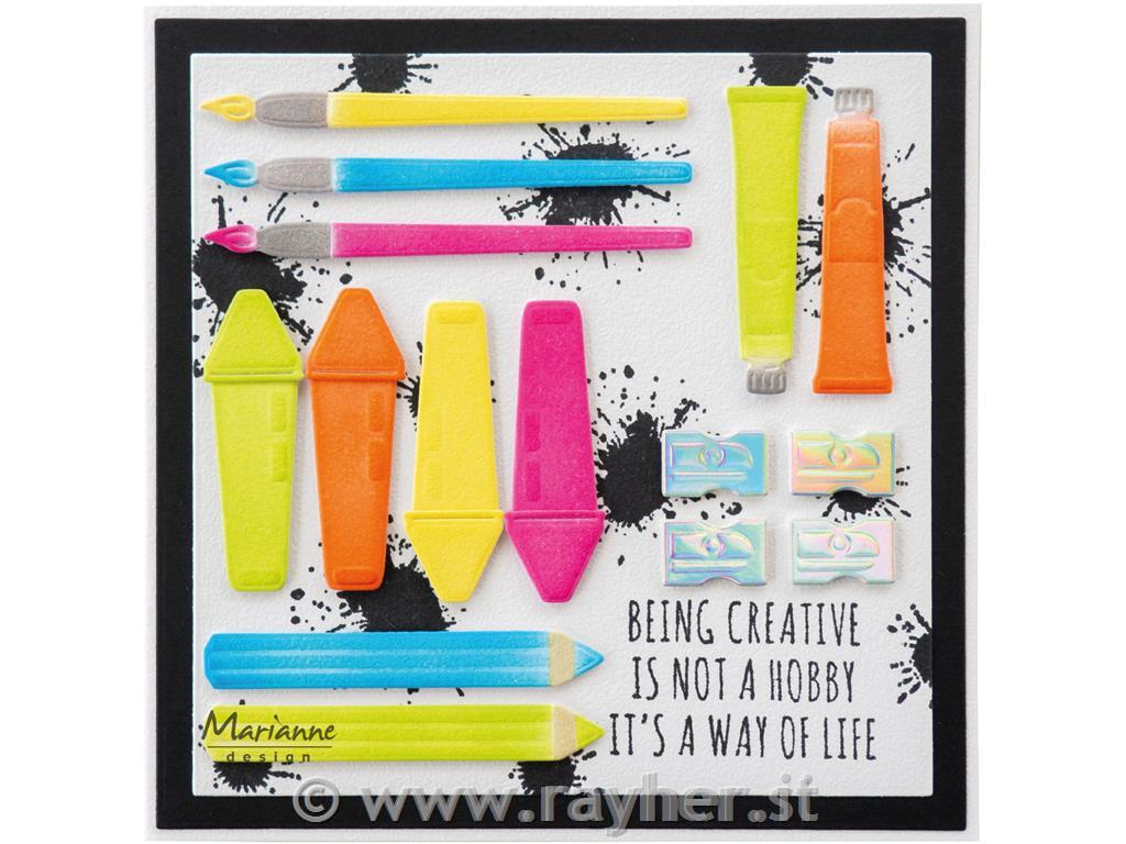 Šablona MD Creatable: Pisarniški pripomočki