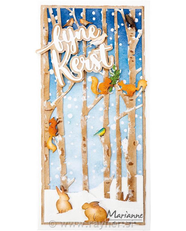 Šablona MD Creatable: Gozd