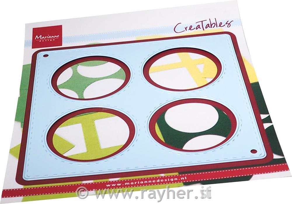 Fustella MD Creatable: Quattro cerchi